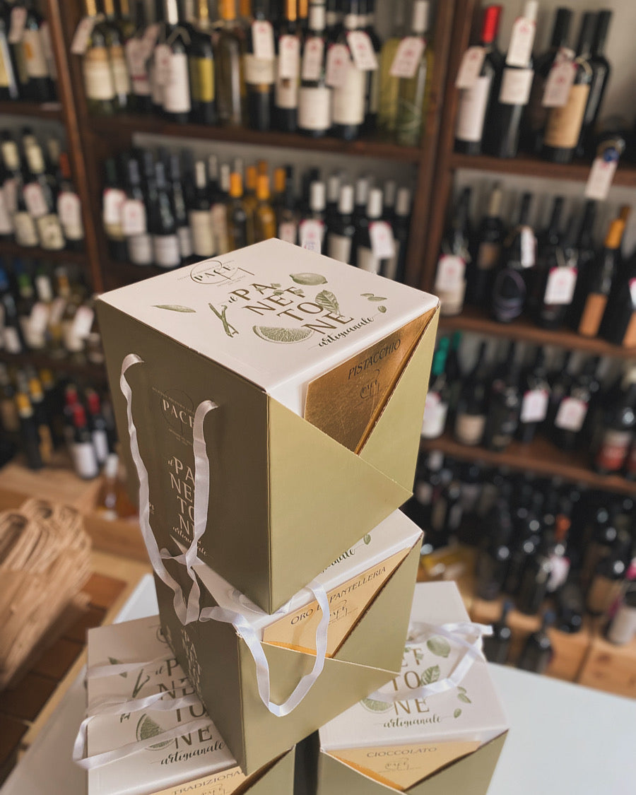 Traditional “Pace” pastry panettone