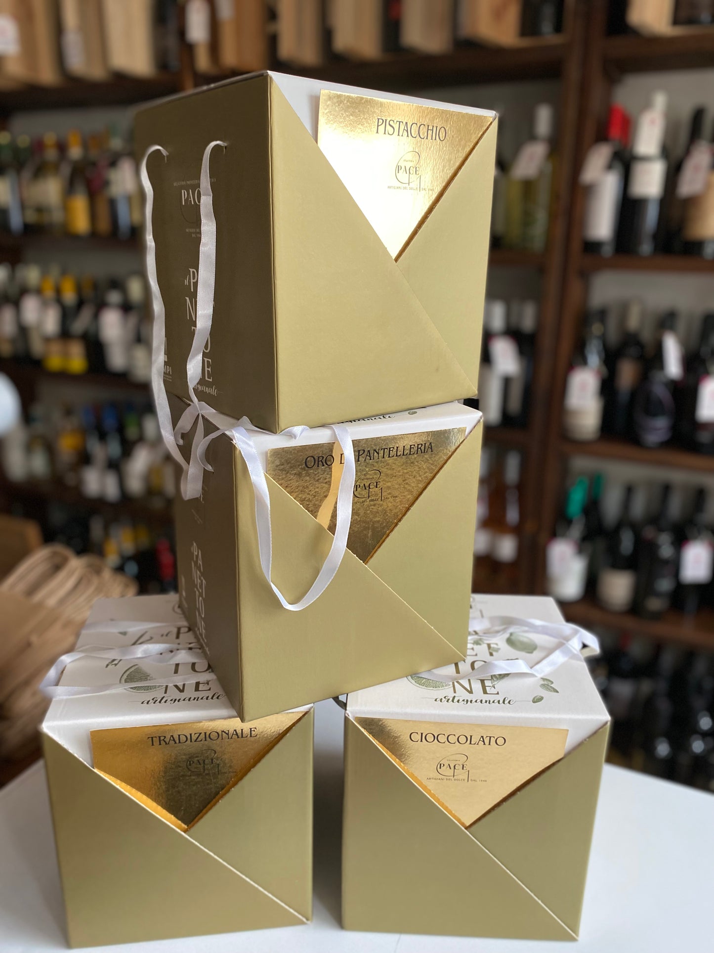 Panettone di pasticceria “Pace”oro di Pantelleria