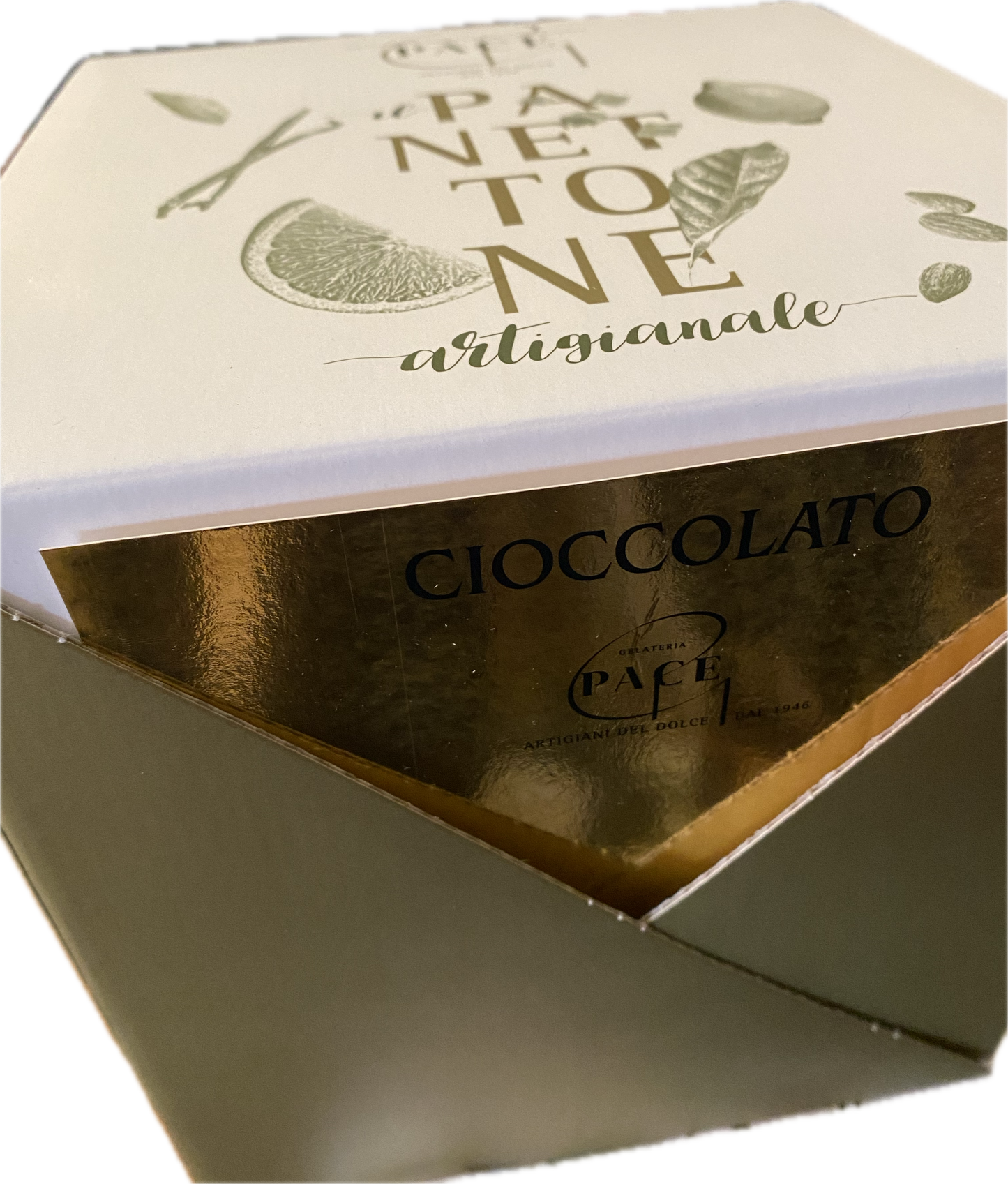 “Pace” chocolate pastry panettone