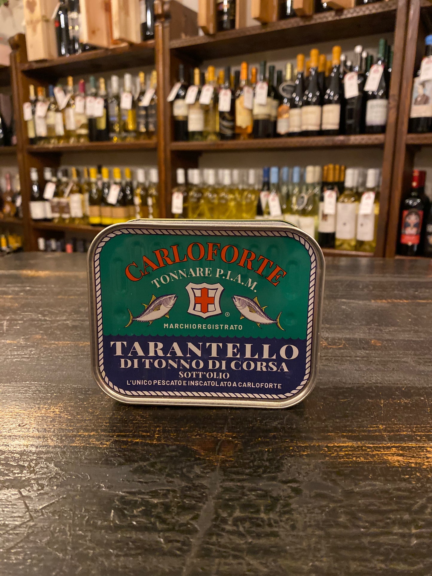Red tuna tarantello from Carloforte
